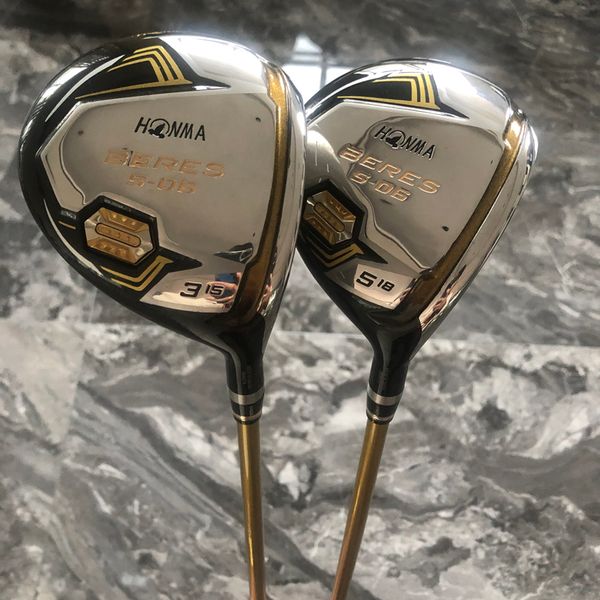 honma 06 3 star golf club men's #3 & #5 fairway woods