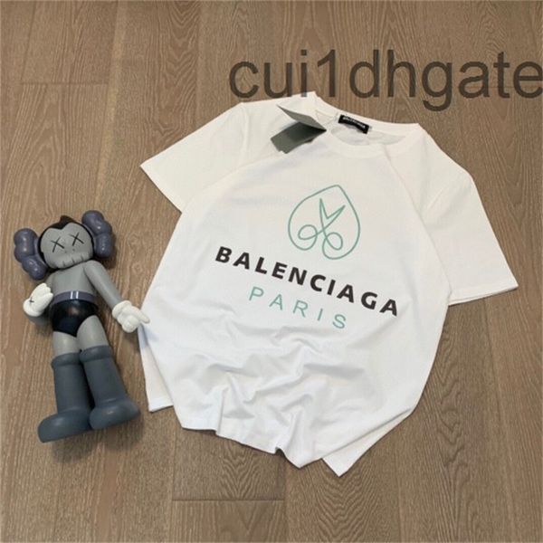 2022 designer bb t shirt and shirts the latest peach heart scissors hand printed short sleeve t-shirt, White;black
2022 designer bb t shirt and shirts the latest peach heart scissors hand printed short sleeve t-shirt, White;black