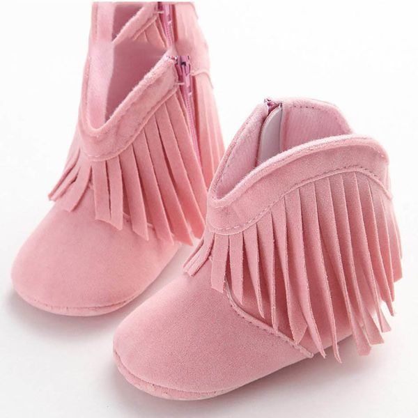 fringe kids girls solid moccasin baby boots shoes infant soft soled anti-slip booties 0-1year, Black;grey
fringe kids girls solid moccasin baby boots shoes infant soft soled anti-slip booties 0-1year, Black;grey