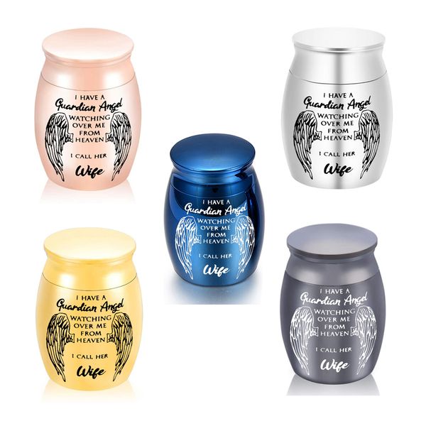 small cremation pendant urns for human ash guardian angel wing memory decorative funeral burial urn for male female ashes, Silver
small cremation pendant urns for human ash guardian angel wing memory decorative funeral burial urn for male female ashes, Silver