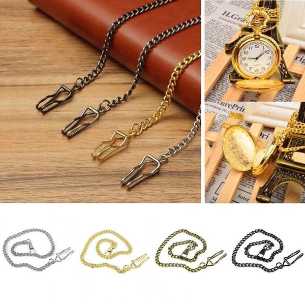vintage pocket watch chain alloy twisted loop necklace all match jewelry gift decor link s 220617, Bronze;slivery
vintage pocket watch chain alloy twisted loop necklace all match jewelry gift decor link s 220617, Bronze;slivery