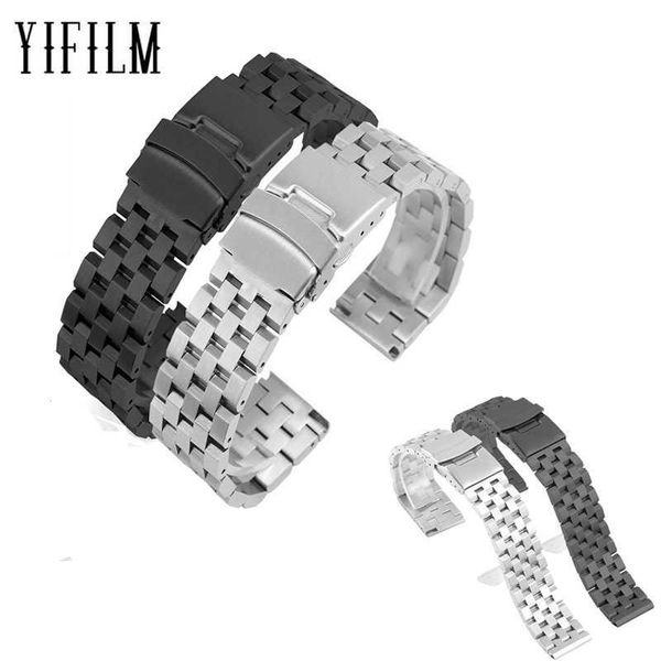 five bead stainless steel watchband for samsung galaxy watch 3 active 2 4 classic 40 41 42 44 46mm metal fashion wrist strap, Black;brown
five bead stainless steel watchband for samsung galaxy watch 3 active 2 4 classic 40 41 42 44 46mm metal fashion wrist strap, Black;brown