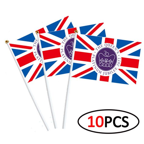 10pcs queen elizabeth ii platinums jubilee hand flag 14*21cm 2022 united kingdom commemorative flags the queens 70th anniversary british sou
10pcs queen elizabeth ii platinums jubilee hand flag 14*21cm 2022 united kingdom commemorative flags the queens 70th anniversary british sou