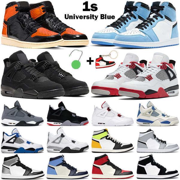 2022 basketball shoes men women 1s high og 1 university blue dark mocha light smoke grey 4s fire red black cat mens sneakers
2022 basketball shoes men women 1s high og 1 university blue dark mocha light smoke grey 4s fire red black cat mens sneakers