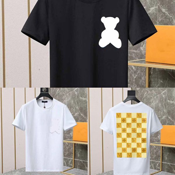 men's t-shirts simple letter embroidery for men and women lovers fashion street loose joker round neck cotton short sleeve t-shirt, White;black
men's t-shirts simple letter embroidery for men and women lovers fashion street loose joker round neck cotton short sleeve t-shirt, White;black