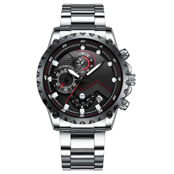 2022 fashion mens watches brand luxury big dial military quartz waterproof chronograph watch men, Slivery;brown
2022 fashion mens watches brand luxury big dial military quartz waterproof chronograph watch men, Slivery;brown