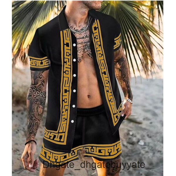 casual summer men's shirts luxury men tracksuits hawaiian sets printing short sleeve button shirt fashion beach shorts tees streetwear, White;black
casual summer men's shirts luxury men tracksuits hawaiian sets printing short sleeve button shirt fashion beach shorts tees streetwear, White;black