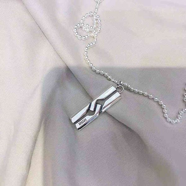 new 925 silver fashion love fearless h-shaped rectangular pendant lovers necklace sweater chain exclusive design jewel
new 925 silver fashion love fearless h-shaped rectangular pendant lovers necklace sweater chain exclusive design jewel