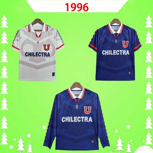 1996 universidad de chile retro soccer jersey valencia .rodriguez home away rivarola henriquez e.vargas classic p.garcia 96 football shirt, Black;yellow
1996 universidad de chile retro soccer jersey valencia .rodriguez home away rivarola henriquez e.vargas classic p.garcia 96 football shirt, Black;yellow