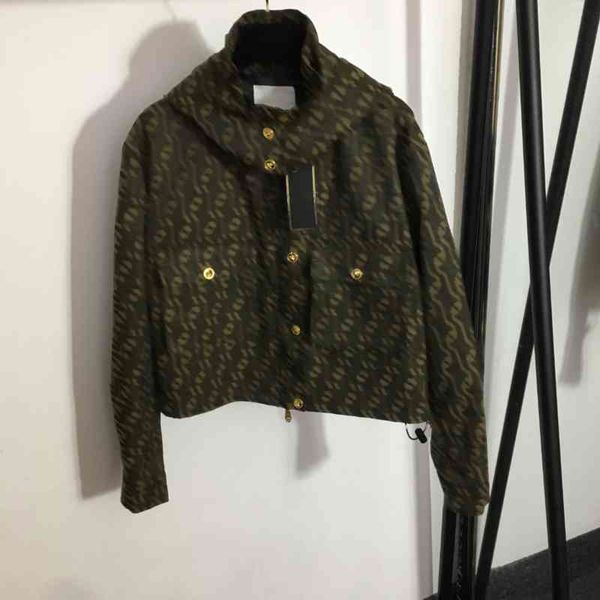 luxury womens designer jackets high-quality f jacquard letter logo portrait stand collar hooded zipper jacket autumn women clothing, Black;brown
luxury womens designer jackets high-quality f jacquard letter logo portrait stand collar hooded zipper jacket autumn women clothing, Black;brown