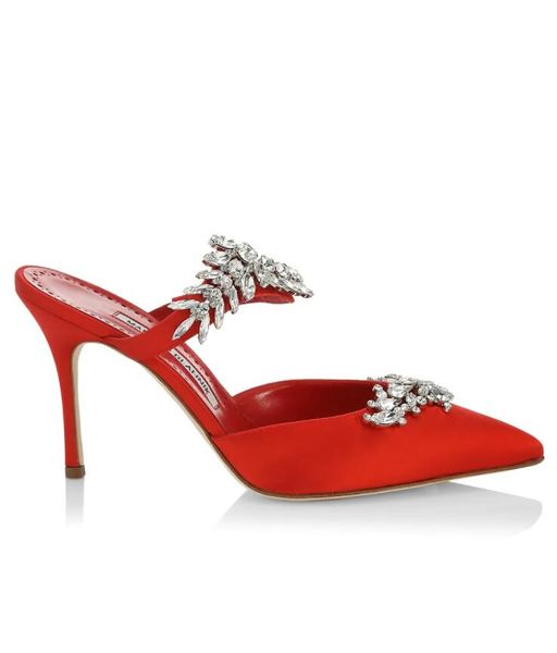 famous heel sandal lurum 90mm crystal-embellished satin mules slipper shoes women crystal embellished sandalias satin pointed toe woman high, Black
famous heel sandal lurum 90mm crystal-embellished satin mules slipper shoes women crystal embellished sandalias satin pointed toe woman high, Black