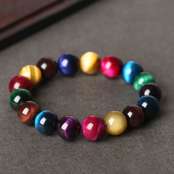 designer bracelet strand colorful tiger eye stone bracelet crystal bracelets men's and women's tigers eyes stones birthday gift si, Black 
designer bracelet strand colorful tiger eye stone bracelet crystal bracelets men's and women's tigers eyes stones birthday gift si, Black