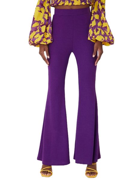 newness high waist flare leg pants 56zi#, Black;white
newness high waist flare leg pants 56zi#, Black;white