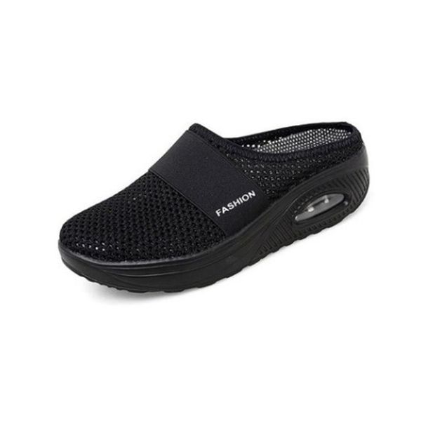 women summer shoes mesh ladies slippers comfortable solid soft female shoes light anti-slip outdoor slippers wj134 220422, Black
women summer shoes mesh ladies slippers comfortable solid soft female shoes light anti-slip outdoor slippers wj134 220422, Black