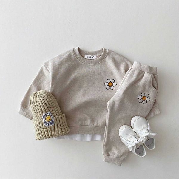 embroidery daisy sweatshirt pants set 2 pcs suit boys tracksuit toddler girl clothes children boutique outfits kids sports wear, White
embroidery daisy sweatshirt pants set 2 pcs suit boys tracksuit toddler girl clothes children boutique outfits kids sports wear, White