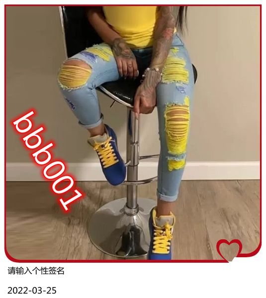 fashion ripped jeans for women yellow scratch denim trousers high waisted skinny pencil pants hollow out female jean mujer, Blue
fashion ripped jeans for women yellow scratch denim trousers high waisted skinny pencil pants hollow out female jean mujer, Blue