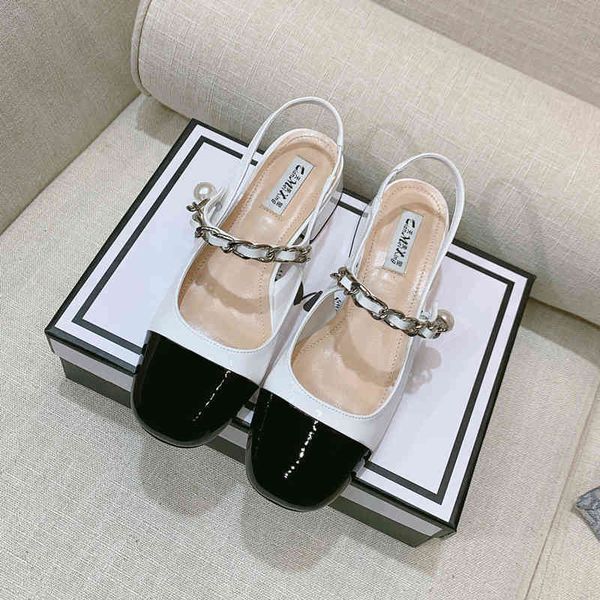 sandals designer luxury miu family mary jane single shoes high heels pearl patent leather thick heel empty sandals for women, Black
sandals designer luxury miu family mary jane single shoes high heels pearl patent leather thick heel empty sandals for women, Black