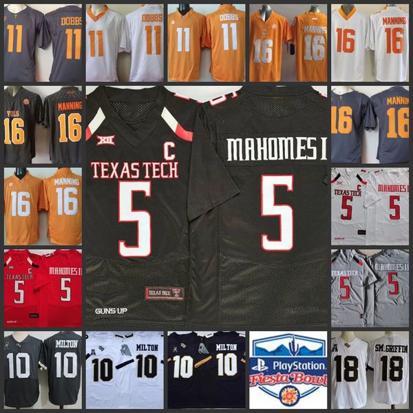 5 patrick mahomes ii jersey 10 mckenzie milton jerseys 18 shaquem griffin 11 joshua dobbs 16 peyton manning ncaa tennessee volunteers ttu uc, Black
5 patrick mahomes ii jersey 10 mckenzie milton jerseys 18 shaquem griffin 11 joshua dobbs 16 peyton manning ncaa tennessee volunteers ttu uc, Black