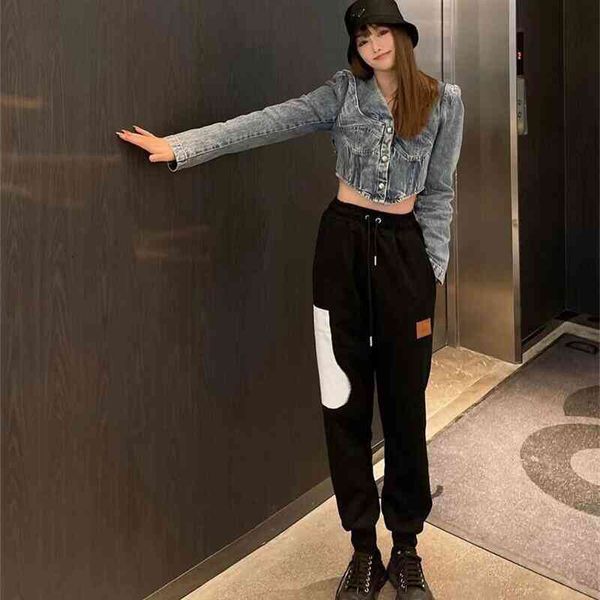 women's pants & capris spring and summer worn acn square smiling face printing men's women's fashion br trousers casual sport, Black;white
women's pants & capris spring and summer worn acn square smiling face printing men's women's fashion br trousers casual sport, Black;white