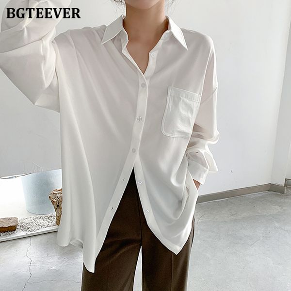 spring turn-down collar oversize solid shirts for women casual single-breasted pocket female blouses ladies 2021, White
spring turn-down collar oversize solid shirts for women casual single-breasted pocket female blouses ladies 2021, White