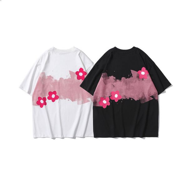 summer new mens t-shirts casual fashion small flower print round neck pure cotton loose contrast color short-sleeved high-quality couple clo, White;black
summer new mens t-shirts casual fashion small flower print round neck pure cotton loose contrast color short-sleeved high-quality couple clo, White;black