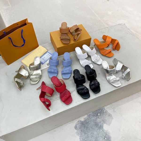 designer slippers women high heels drapy mule loafers moccasins buckles boots sandals square toe sandals summer shoes fashion fold soft word, Black
designer slippers women high heels drapy mule loafers moccasins buckles boots sandals square toe sandals summer shoes fashion fold soft word, Black