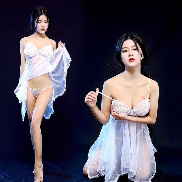 women's sleepwear women lace lingerie night dress suit ladies uniform temptation strap nightdress nightgown sxey pajamas set, Black;red
women's sleepwear women lace lingerie night dress suit ladies uniform temptation strap nightdress nightgown sxey pajamas set, Black;red