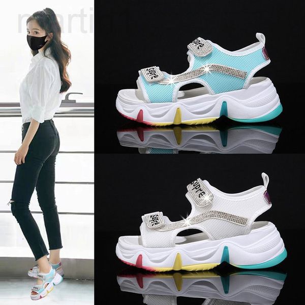 sandals designer rainbow sports middle heel sandals women's summer 2022 new ins trendy net red lightweight transparent thick soled roma, Black
sandals designer rainbow sports middle heel sandals women's summer 2022 new ins trendy net red lightweight transparent thick soled roma, Black