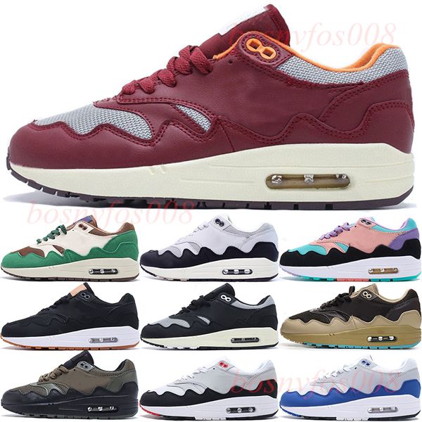 1 87 mens womens designer running shoes baroque brown green black white men sports sneakers
1 87 mens womens designer running shoes baroque brown green black white men sports sneakers