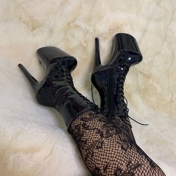 sorbern black holographic women boots for pole dancer 20cm extreme high heel drag queen shoes
sorbern black holographic women boots for pole dancer 20cm extreme high heel drag queen shoes