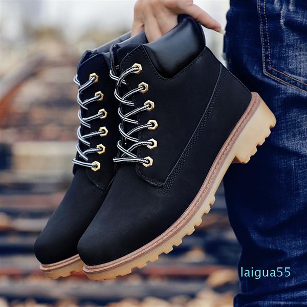 coturno black high mens boots leather winter snow boots men waterproof with fur keep warm timber bot booties land shoes218j
coturno black high mens boots leather winter snow boots men waterproof with fur keep warm timber bot booties land shoes218j