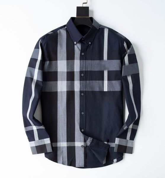 new autumn shirts fashion brand menswear slim version men's long-sleeve plaid shirt clothing -3xl, White;black
new autumn shirts fashion brand menswear slim version men's long-sleeve plaid shirt clothing -3xl, White;black