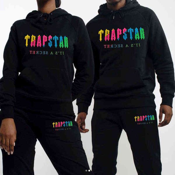 trapstar designer hoodies men's set fleece sports suit tracksuits towel embroidery letter womens mens tracksuit hooded hoodies and pant, Black
trapstar designer hoodies men's set fleece sports suit tracksuits towel embroidery letter womens mens tracksuit hooded hoodies and pant, Black