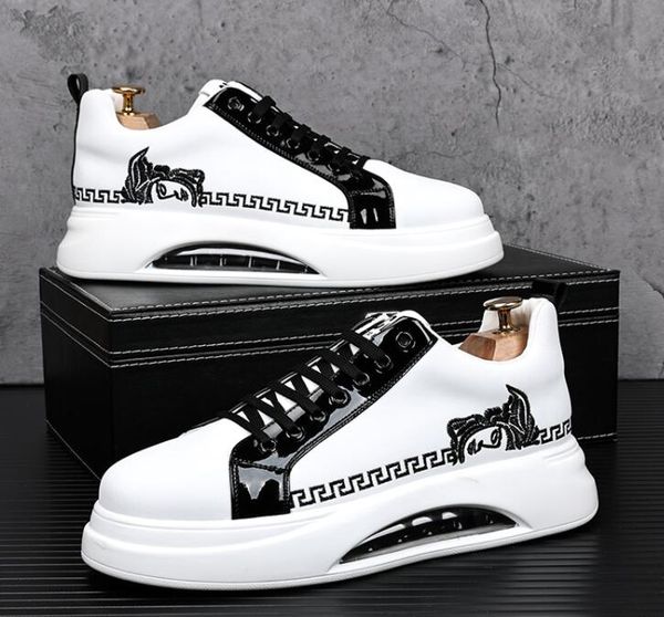 designer men embroidery casual shoes sneakers platform sport increase loafers flat heel lace-up fashion british style luxury celebrity trave, Black
designer men embroidery casual shoes sneakers platform sport increase loafers flat heel lace-up fashion british style luxury celebrity trave, Black