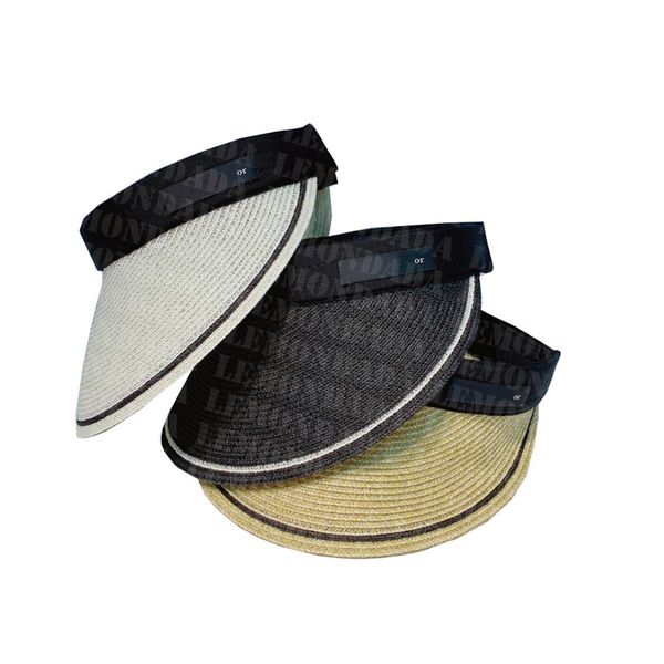 designer sunscreen straw hat outdoor casual sun hats beach holiday summer cap men women visor228k, Blue;gray
designer sunscreen straw hat outdoor casual sun hats beach holiday summer cap men women visor228k, Blue;gray
