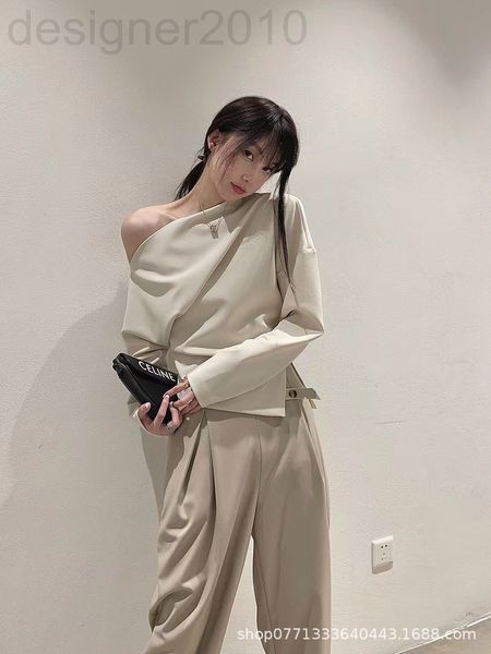 women's polos designer 22 new products in early spring: small fashion irregular hem slit design simple off shoulder diagonal collar shi, White
women's polos designer 22 new products in early spring: small fashion irregular hem slit design simple off shoulder diagonal collar shi, White
