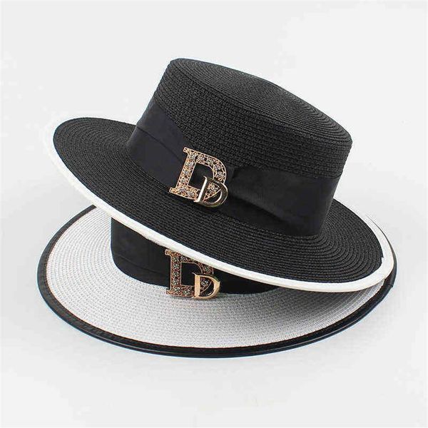 panama fashion ladies elegant raffia straw hat rhinestone letters vacation travel ladies summer er banquet hat y2250m, Blue;gray
panama fashion ladies elegant raffia straw hat rhinestone letters vacation travel ladies summer er banquet hat y2250m, Blue;gray