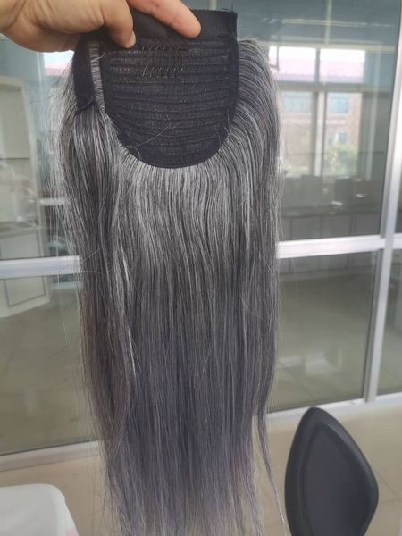seamless clip in ponytail extension wraps around pony tail salt and pepper gray hair weave silky straight human hair horsetail 100g 120g 140, Black
seamless clip in ponytail extension wraps around pony tail salt and pepper gray hair weave silky straight human hair horsetail 100g 120g 140, Black