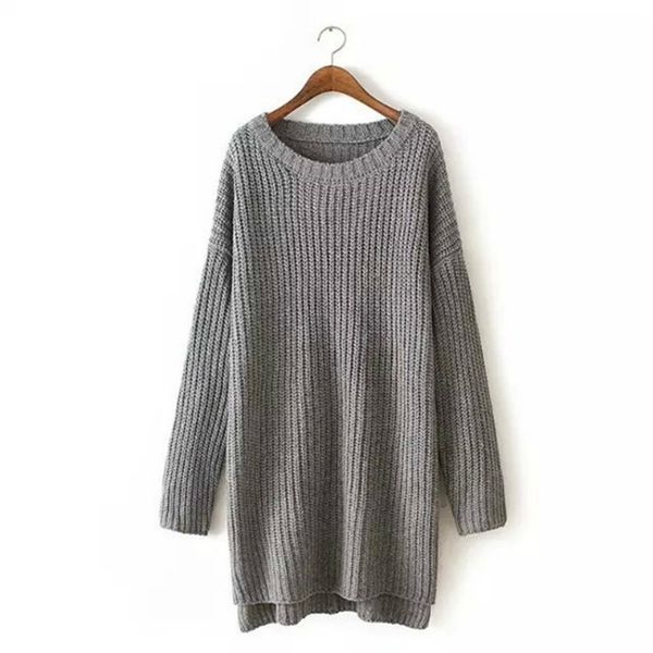autumn and winter knitted dress long-sleeved bat sleeve solid color round neck pullover sweater women sweater women 201203, White;black
autumn and winter knitted dress long-sleeved bat sleeve solid color round neck pullover sweater women sweater women 201203, White;black