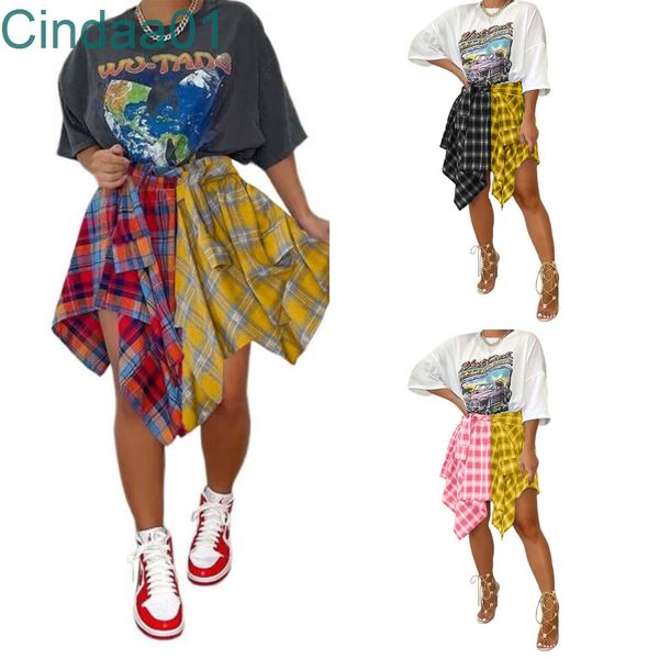 fashion irregular dress asymmetrical lattice tied sleeve fake shirt skirt length skirts for women, Black
fashion irregular dress asymmetrical lattice tied sleeve fake shirt skirt length skirts for women, Black