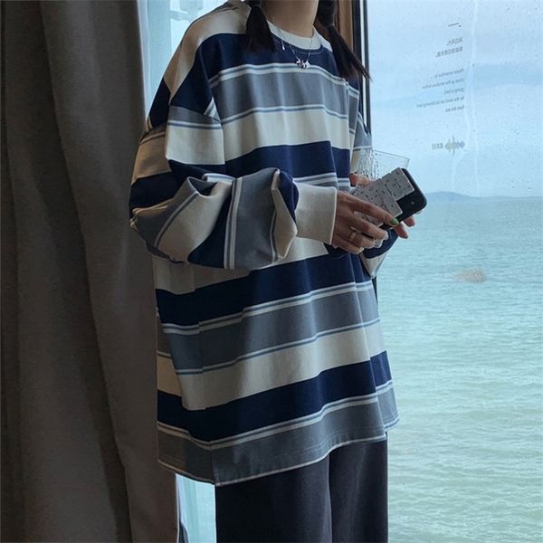 fashion striped hoodies women causal long sleeve oversized pullover harajuku loose sweatshirt autumn female cotton t shirts 220816, Black
fashion striped hoodies women causal long sleeve oversized pullover harajuku loose sweatshirt autumn female cotton t shirts 220816, Black