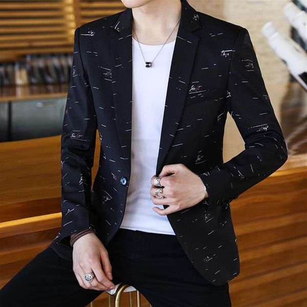 men's suits & blazers stylish blazer men casual designs male suit fit 2126, White;black
men's suits & blazers stylish blazer men casual designs male suit fit 2126, White;black