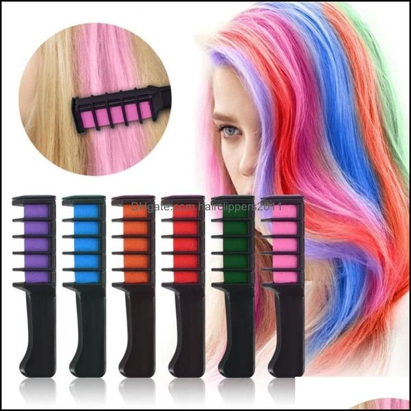 hair colors care styling tools products mini color comb 6color/set disposable personal salon use crayon purple chalk temporary tool drop d
hair colors care styling tools products mini color comb 6color/set disposable personal salon use crayon purple chalk temporary tool drop d