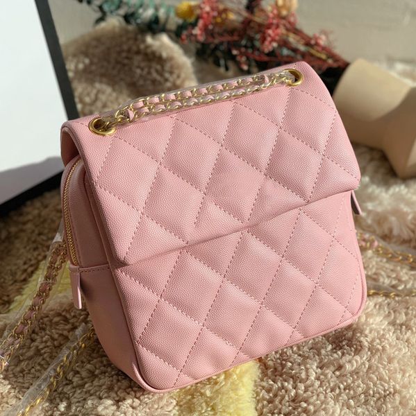 22ss backpack fashion bag caviar solid leather classic quilted diamond check hardware chain zip button crossbody bag luxury designer ladies
22ss backpack fashion bag caviar solid leather classic quilted diamond check hardware chain zip button crossbody bag luxury designer ladies