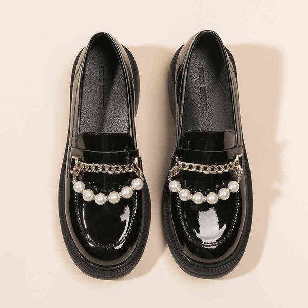 dress shoes women designer fashion platform loafers luxury pearl chain chunky heel sandals summer small leather shoes 220320, Black
dress shoes women designer fashion platform loafers luxury pearl chain chunky heel sandals summer small leather shoes 220320, Black