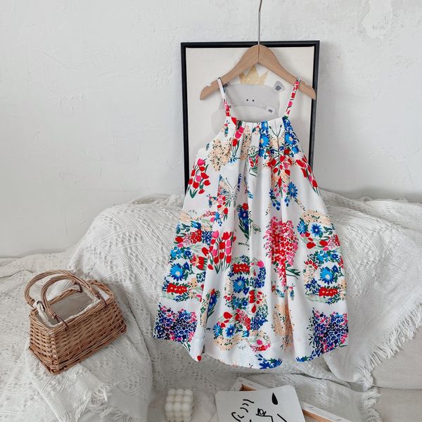girls suspender dress summer new flowers baby cute loose beach dress children's clothing classic dress girls fashion kids outfit, Red;yellow
girls suspender dress summer new flowers baby cute loose beach dress children's clothing classic dress girls fashion kids outfit, Red;yellow