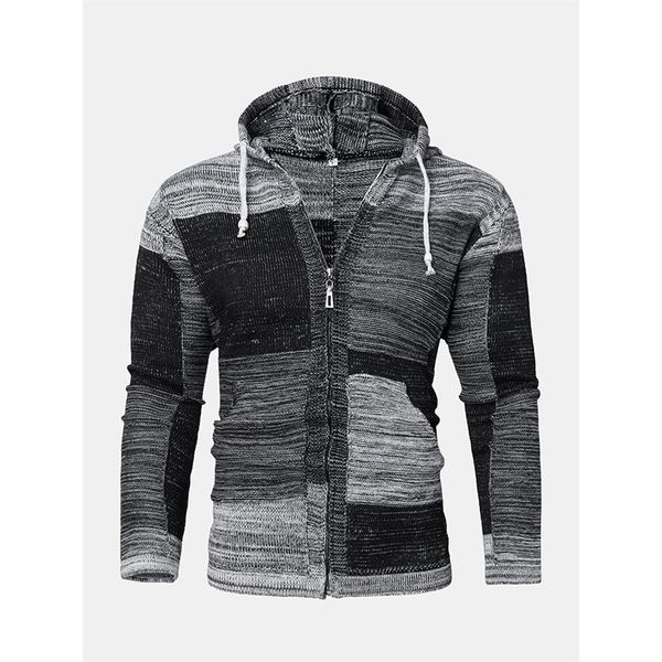 mens knitted sweater cardigan patchwork longsleeved hooded zipper autumn winter fashion casual male tracksuit plus size 220809, Black;brown
mens knitted sweater cardigan patchwork longsleeved hooded zipper autumn winter fashion casual male tracksuit plus size 220809, Black;brown