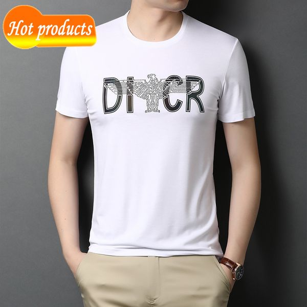 factory direct selling tide brand clothes wholesale 2022 summer men's t-shirt youth casual short sleeve top, White;black
factory direct selling tide brand clothes wholesale 2022 summer men's t-shirt youth casual short sleeve top, White;black