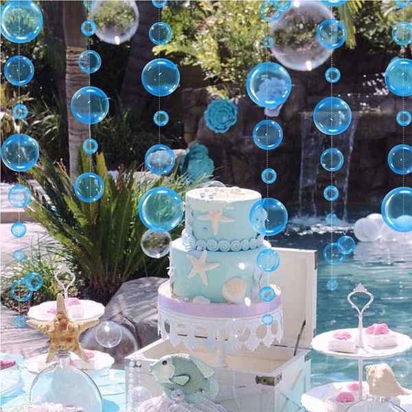 2m ocean theme bubble garlands mermaid birthday banner under the sea happy birthday party decor kids girls babyshower supplies 
2m ocean theme bubble garlands mermaid birthday banner under the sea happy birthday party decor kids girls babyshower supplies