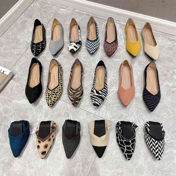 women's casual shoes high heel princ single women's flat bottom knitted leopard pattern flying woven shoes egg roll flats shoes, Black
women's casual shoes high heel princ single women's flat bottom knitted leopard pattern flying woven shoes egg roll flats shoes, Black